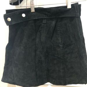 Zara velvet skirt